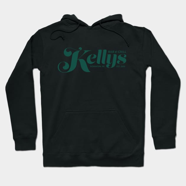 The Office - Kellys Bar & Grill Hoodie by CuppaJoey